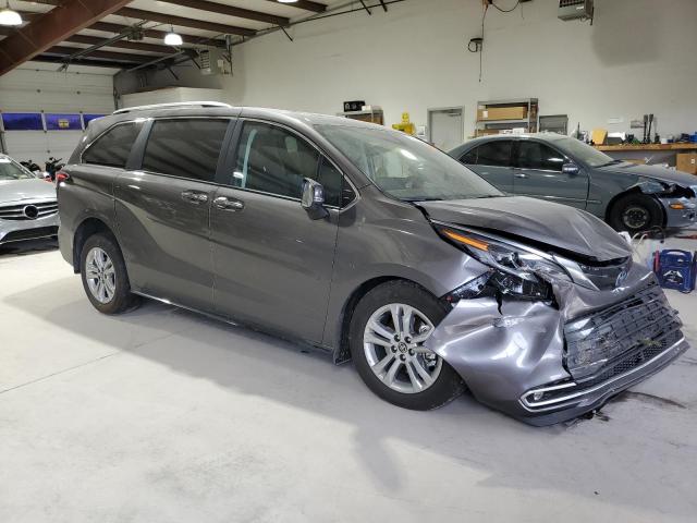 5TDESKFC8RS118093 - 2024 TOYOTA SIENNA LIMITED GRAY photo 4