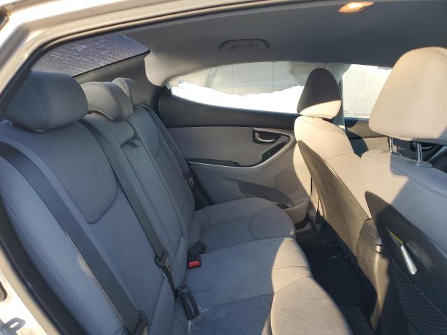 KMHDH4AE3CU276581 - 2012 HYUNDAI ELANTRA GLS SILVER photo 10