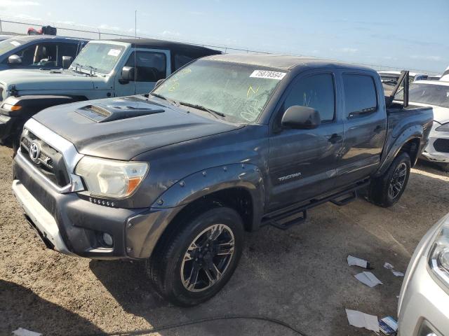 5TFJU4GN6DX039464 - 2013 TOYOTA TACOMA DOUBLE CAB PRERUNNER GRAY photo 1