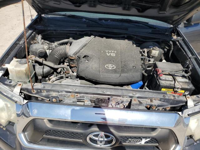 5TFJU4GN6DX039464 - 2013 TOYOTA TACOMA DOUBLE CAB PRERUNNER GRAY photo 11