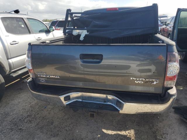 5TFJU4GN6DX039464 - 2013 TOYOTA TACOMA DOUBLE CAB PRERUNNER GRAY photo 6