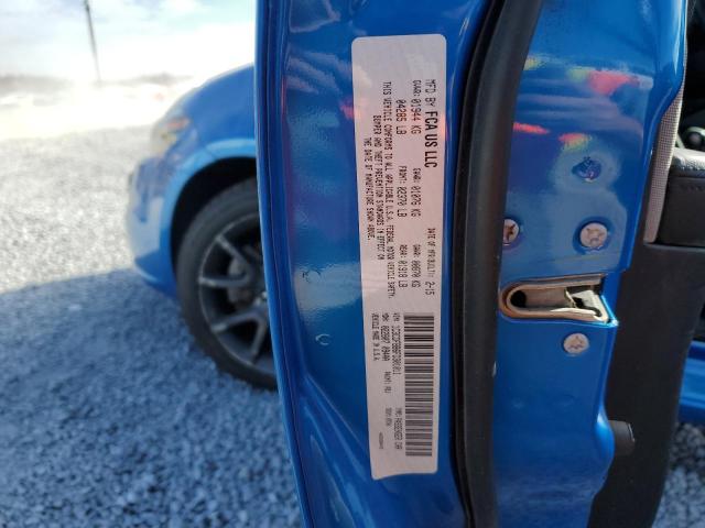 1C3CDFBB6FD301011 - 2015 DODGE DART SXT BLUE photo 12