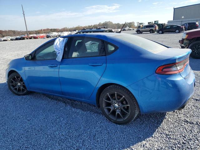 1C3CDFBB6FD301011 - 2015 DODGE DART SXT BLUE photo 2