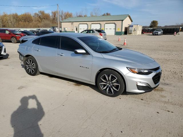 1G1ZG5ST9MF057655 - 2021 CHEVROLET MALIBU RS SILVER photo 4