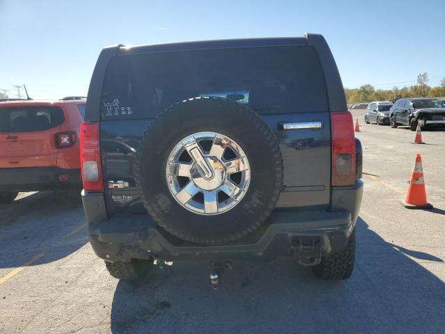 5GTDN13E278234502 - 2007 HUMMER H3 BLACK photo 6