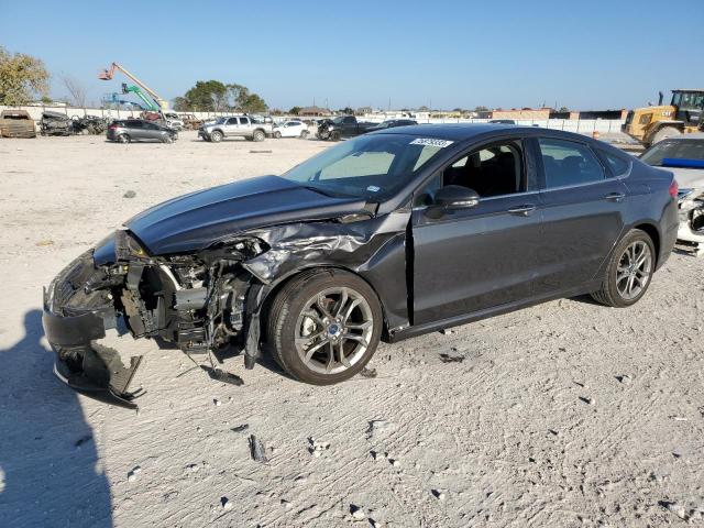 3FA6P0CD0LR115552 - 2020 FORD FUSION SEL GRAY photo 1