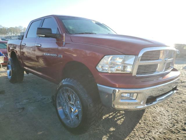 1D7RB1CT2BS615725 - 2011 DODGE RAM 1500 MAROON photo 4