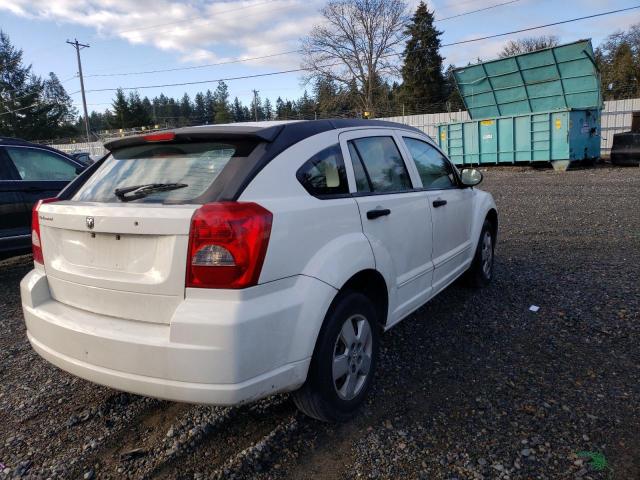 1B3HB28B48D566702 - 2008 DODGE CALIBER WHITE photo 3