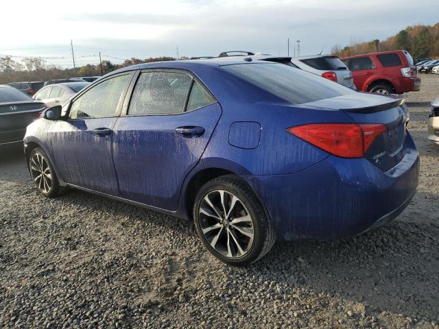 2T1BURHE7JC089719 - 2018 TOYOTA COROLLA L BLUE photo 2