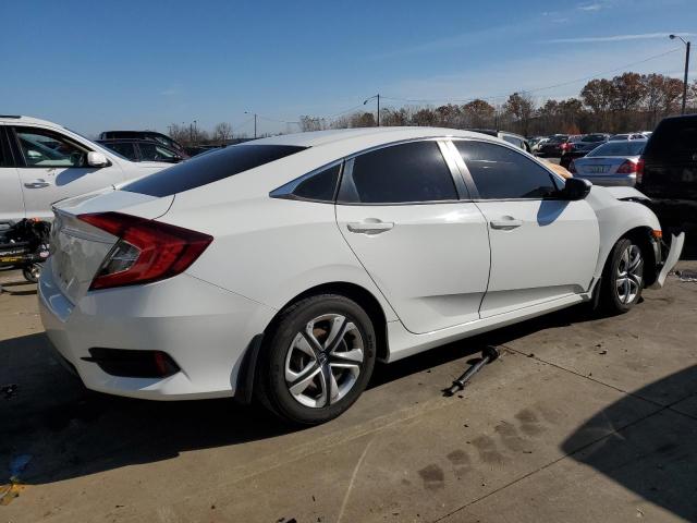 19XFC2F50JE028339 - 2018 HONDA CIVIC LX WHITE photo 3