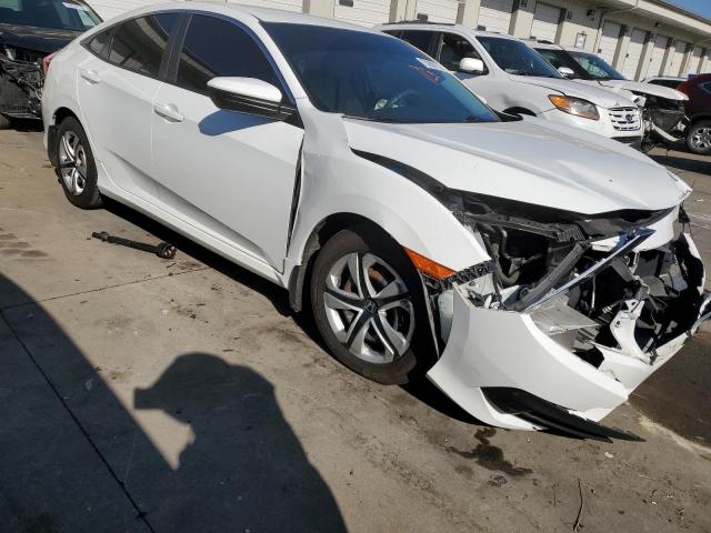 19XFC2F50JE028339 - 2018 HONDA CIVIC LX WHITE photo 4