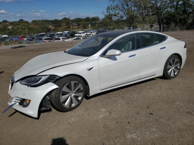 5YJSA1E29LF399857 - 2020 TESLA MODEL S WHITE photo 1