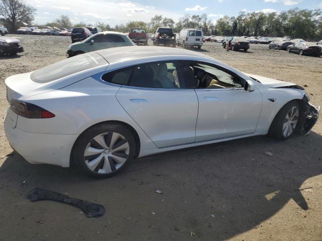 5YJSA1E29LF399857 - 2020 TESLA MODEL S WHITE photo 3