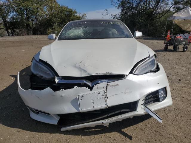 5YJSA1E29LF399857 - 2020 TESLA MODEL S WHITE photo 5
