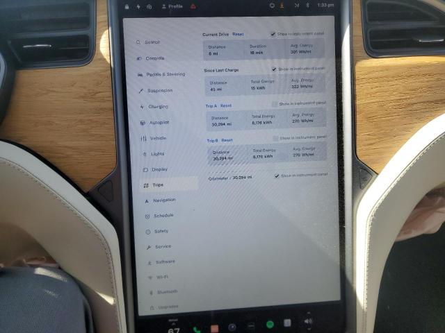 5YJSA1E29LF399857 - 2020 TESLA MODEL S WHITE photo 9