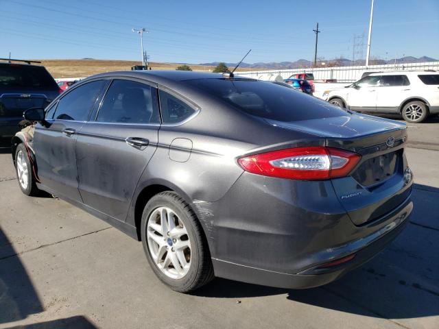 3FA6P0HD6FR213773 - 2015 FORD FUSION SE CHARCOAL photo 2