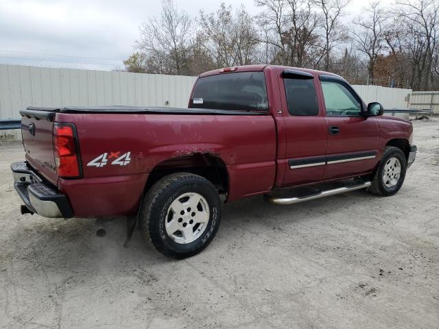 1GCEK19B65E169900 - 2005 CHEVROLET SILVERADO K1500 BURGUNDY photo 3