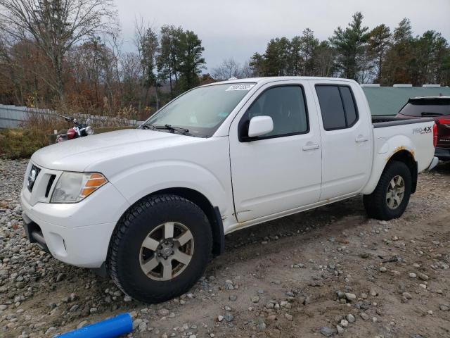 1N6AD0EV4AC446162 - 2010 NISSAN FRONTIER CREW CAB SE WHITE photo 1