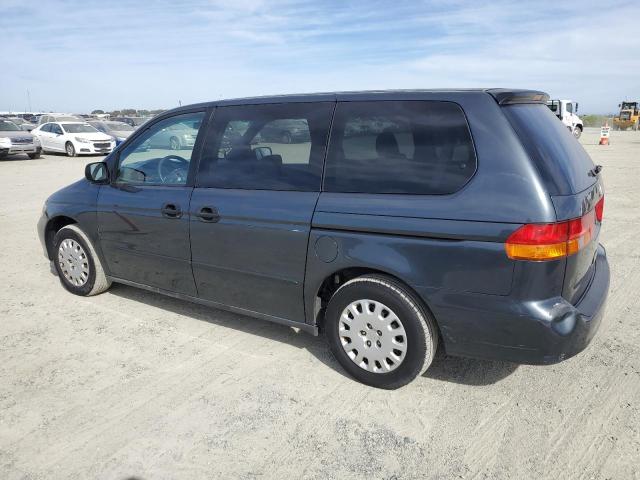 5FNRL18504B136561 - 2004 HONDA ODYSSEY LX BLUE photo 2