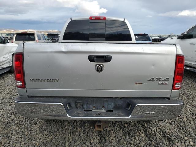 1D7KS28C86J203224 - 2006 DODGE RAM 2500 ST SILVER photo 6