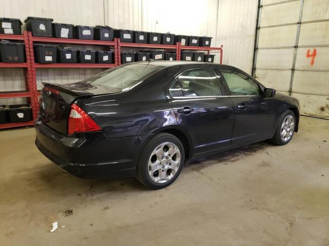 3FAHP0HA7BR218652 - 2011 FORD FUSION SE BLACK photo 3