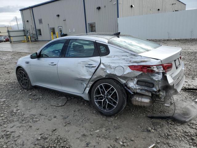 5XXGT4L3XLG433119 - 2020 KIA OPTIMA LX SILVER photo 2