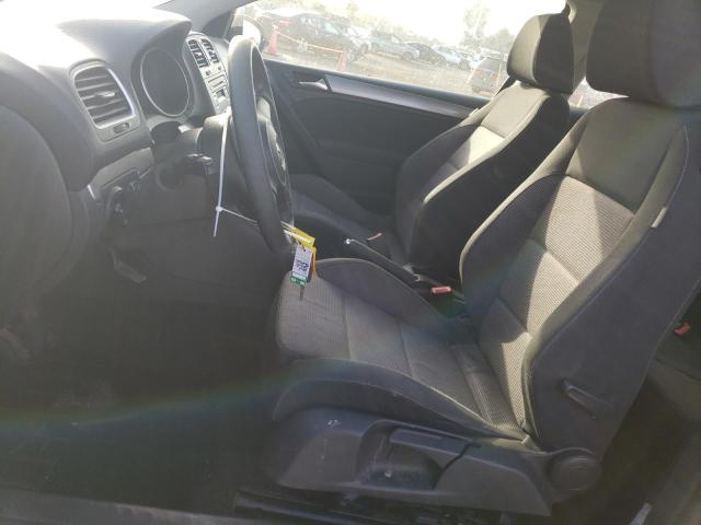 WVWAA7AJ5AW220959 - 2010 VOLKSWAGEN GOLF BLACK photo 7