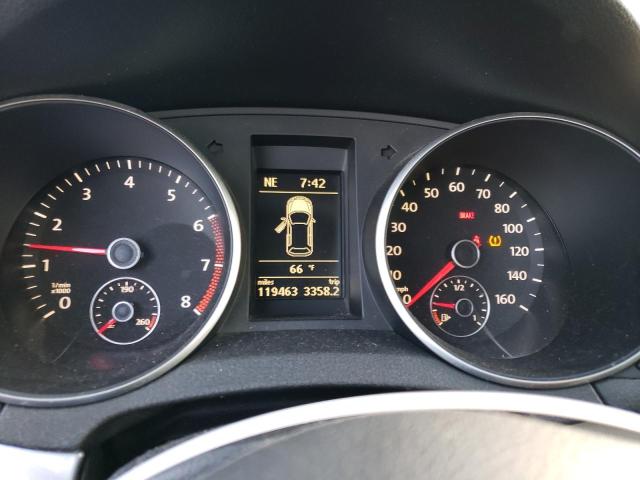 WVWAA7AJ5AW220959 - 2010 VOLKSWAGEN GOLF BLACK photo 9