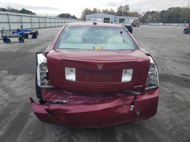 1G6DM577140150777 - 2004 CADILLAC CTS RED photo 6