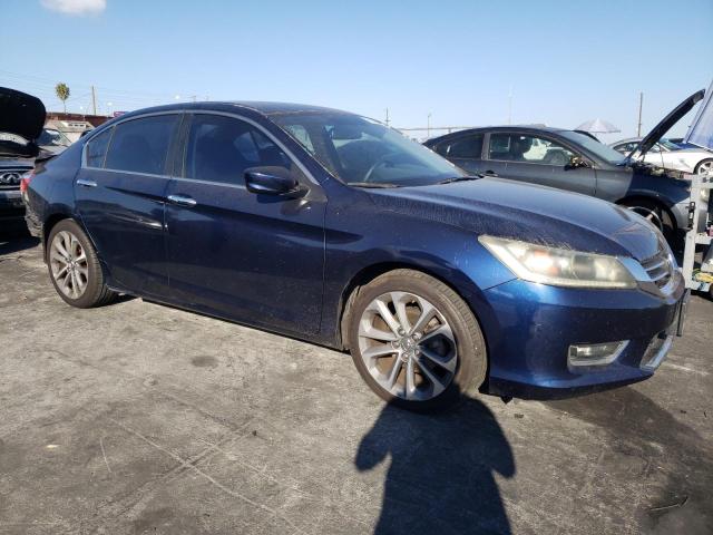 1HGCR2F55FA214665 - 2015 HONDA ACCORD SPORT BLUE photo 4