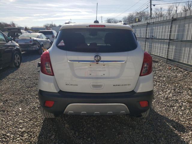 KL4CJASB2GB553482 - 2016 BUICK ENCORE WHITE photo 6