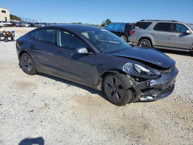 5YJ3E1EB3NF345885 - 2022 TESLA MODEL 3 GRAY photo 4