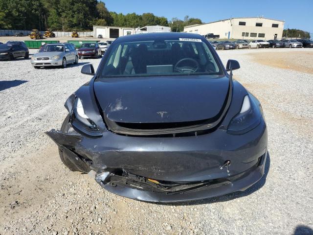 5YJ3E1EB3NF345885 - 2022 TESLA MODEL 3 GRAY photo 5