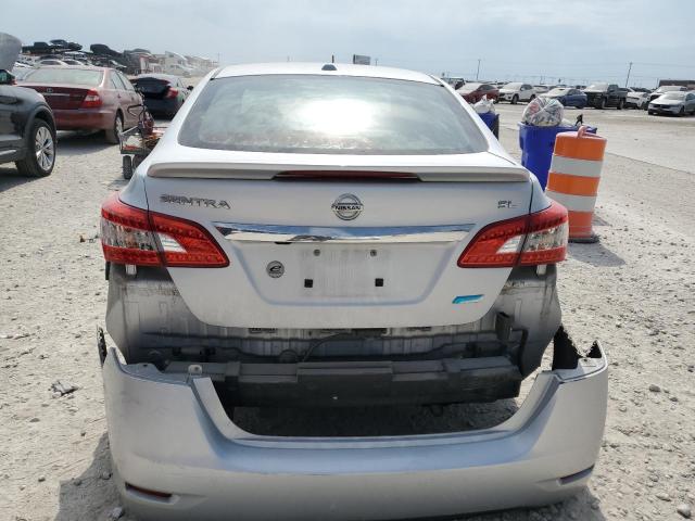 3N1AB7AP7DL764118 - 2013 NISSAN SENTRA S SILVER photo 6