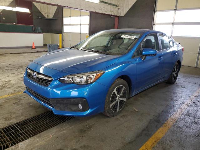 4S3GKAV68P3600737 - 2023 SUBARU IMPREZA PREMIUM BLUE photo 1