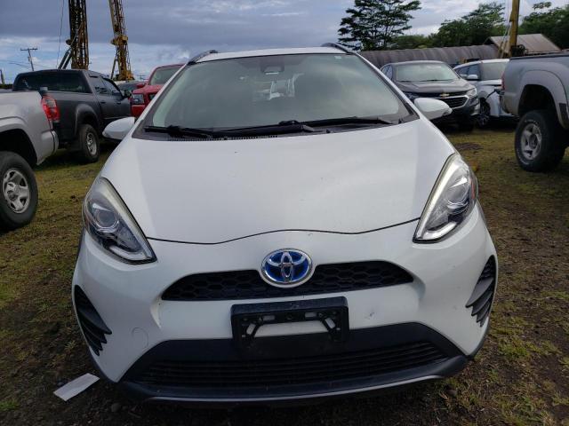 JTDKDTB33J1614901 - 2018 TOYOTA PRIUS C WHITE photo 5