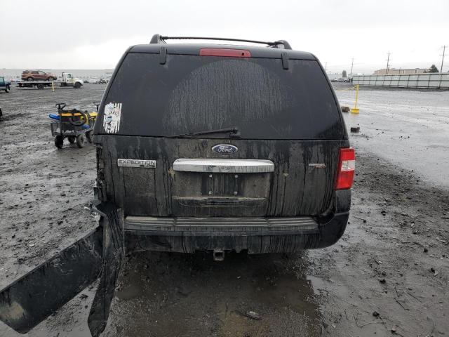 1FMFK20577LA93096 - 2007 FORD EXPEDITION EL LIMITED BLACK photo 6