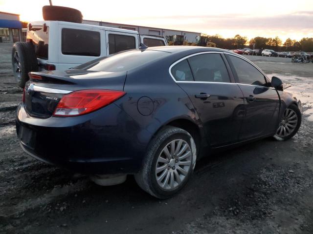 2G4GR5EK9C9156796 - 2012 BUICK REGAL BLUE photo 3