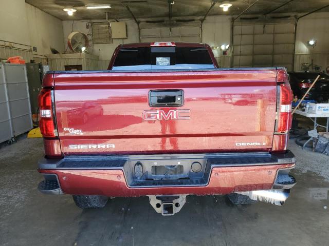 1GT12UE80GF152033 - 2016 GMC SIERRA K2500 DENALI MAROON photo 6