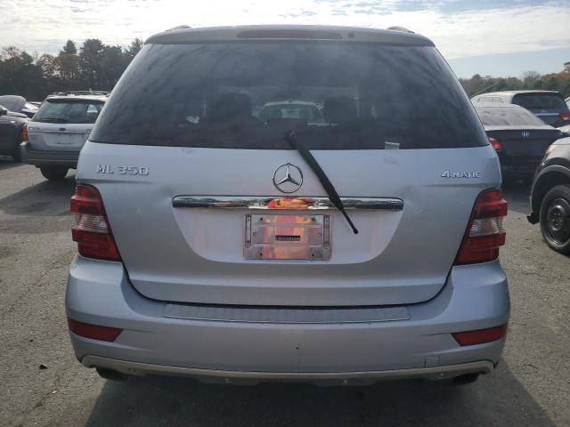 4JGBB8GB1BA674238 - 2011 MERCEDES-BENZ ML 350 4MATIC SILVER photo 6