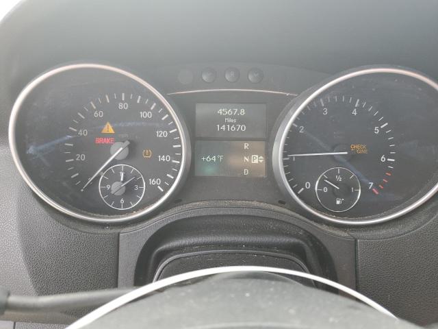 4JGBB8GB1BA674238 - 2011 MERCEDES-BENZ ML 350 4MATIC SILVER photo 9