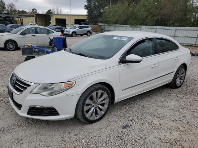 WVWNL7AN8AE500637 - 2010 VOLKSWAGEN CC SPORT WHITE photo 1