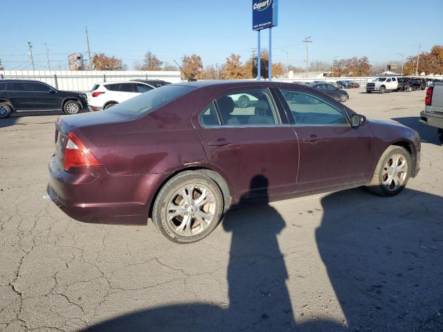 3FAHP0HA7CR323824 - 2012 FORD FUSION SE PURPLE photo 3