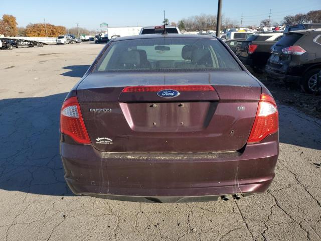 3FAHP0HA7CR323824 - 2012 FORD FUSION SE PURPLE photo 6