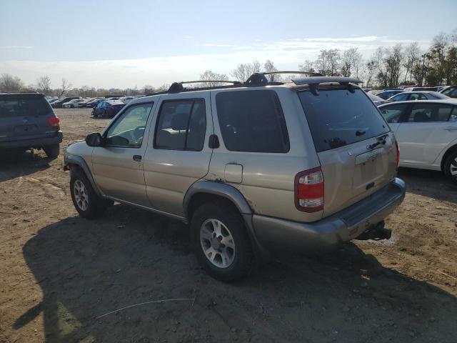 JN8DR09Y31W596742 - 2001 NISSAN PATHFINDER LE GOLD photo 2