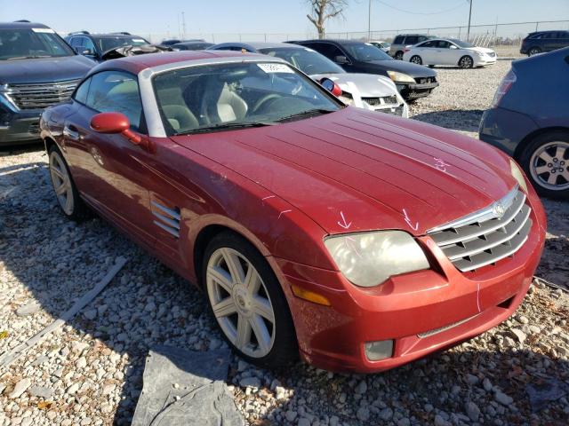 1C3AN69L74X008071 - 2004 CHRYSLER CROSSFIRE LIMITED BURGUNDY photo 4