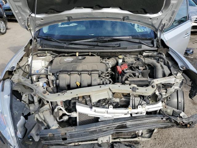 3N1AB7AP7EY289672 - 2014 NISSAN SENTRA S SILVER photo 11