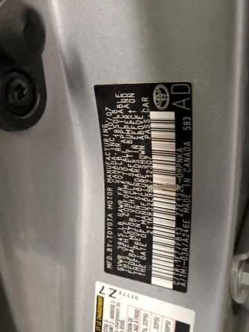 2T1KR32E98C712307 - 2008 TOYOTA COROLLA MA XR SILVER photo 12