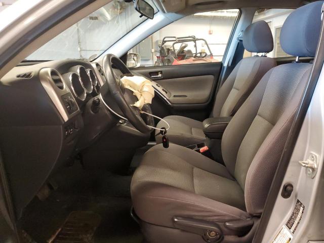 2T1KR32E98C712307 - 2008 TOYOTA COROLLA MA XR SILVER photo 7