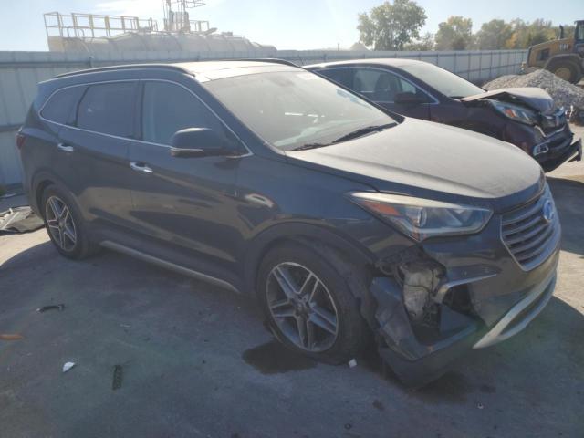 KM8SR4HF5HU182440 - 2017 HYUNDAI SANTA FE SE ULTIMATE GRAY photo 4